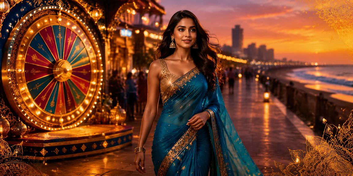 Roulette game entertainment in Chennai with traditional attire and lively gameplay