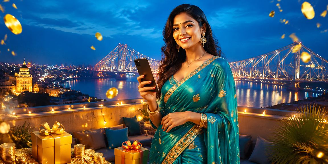 Indian player logging into mobile casino platform